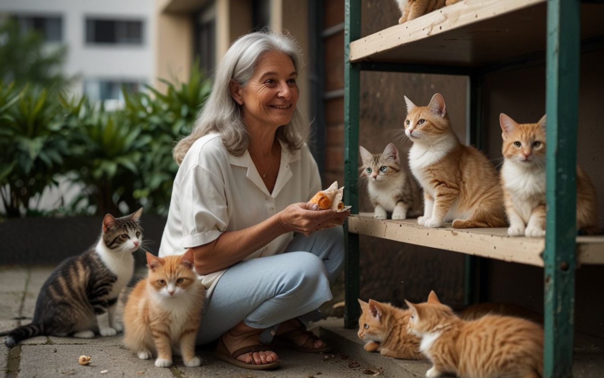 The “cat colony” present in common spaces must be protected but with respect for collective hygiene