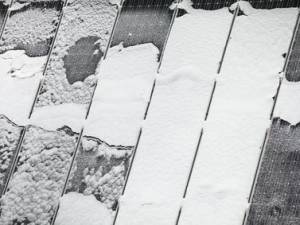 I pannelli fotovoltaici e la neve. Quali rimedi?